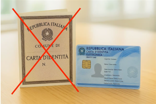 Cessazione validità Carta Identità Cartacea ai fini dell'espatrio